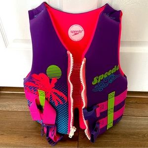 Speedo girls life vest